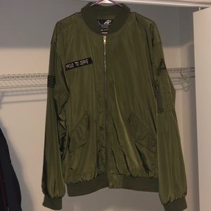 Army Performance Military Bomber Jacket